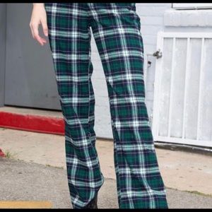 brandy melville green kim pants